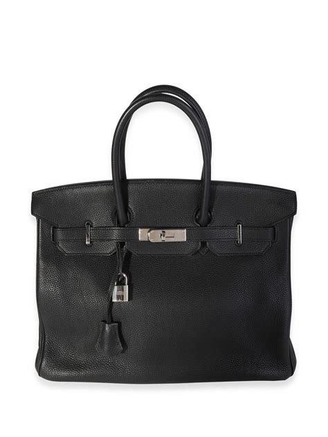 birkin bag hermes black|pre owned hermes birkin bags.